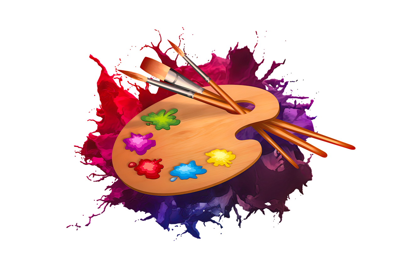 paint brush, pallet, splash-5702384.jpg